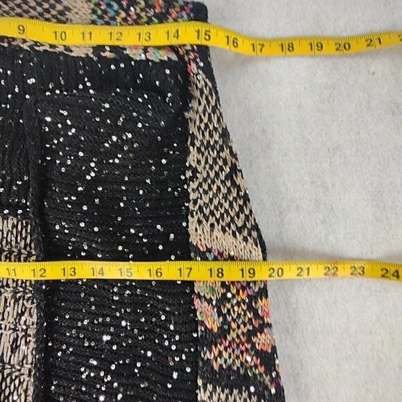 Mirror Image Womens Flower Pattern Open Front Cardigan Size M (NWT) - Picture 9 of 12